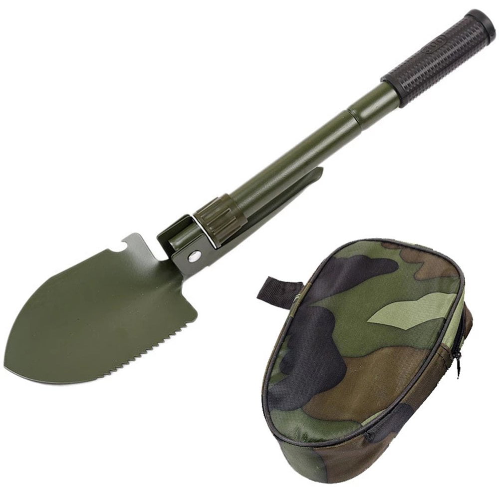 Multifunction Military Portable Folding Shovel Survival Spade Emergency Trowel G 