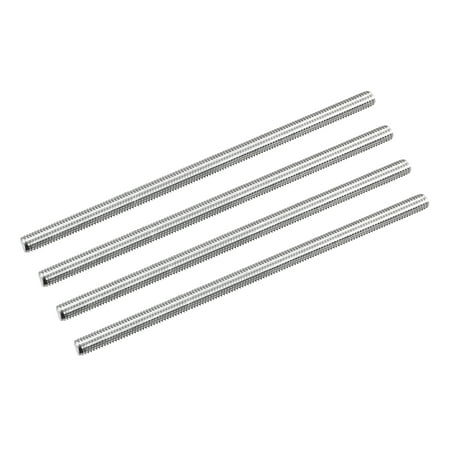 

Uxcell Fully Threaded Rod M5 x 110mm 0.8mm Thread Pitch 304 Stainless Steel Right Hand Threaded Rods Bar Studs 4 Pack