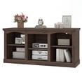 thumbnail image 6 of ModFusion 59 Inch Modern Entertainment Center with Adjustable Shelves, Media Console Fits 65 Inch TVs for Living Room, Black, 6 of 10