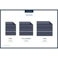thumbnail image 3 of Nautica | Adleson Collection | 100% Cotton Reversible and Light-Weight Quilt Bedspread, Pre-Washed for Extra Comfort, Easy Care Machine Washable, Full/Queen, Blue/Grey, 3 of 6