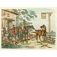 thumbnail image 3 of Alken, Henry Thomas 14x12 Black Modern Framed Museum Art Print Titled - Hunters Before Hunting, 1817, 3 of 5