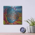 thumbnail image 4 of Luxe Metal Art 'Brilliant Tropical Fish II' by Carolee Vitaletti Metal Wall Art, 12"x12", 4 of 7