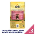 thumbnail image 3 of Nature's Recipe Grain Free Salmon, Sweet Potato & Pumpkin Dry Dog Food, 4 lb Bag, 3 of 11