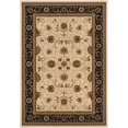 thumbnail image 2 of Rug Branch Majestic Collection Traditional Doormat Area Rug Entrance Floor Mat (2x4 feet) - 2'3" x 4', Cream Black, 2 of 5