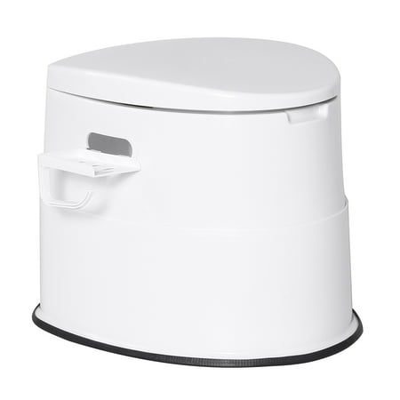 Large Portable Toilet Potty Bedside Commode W 2 Barrels For Adults The Elderly Travel Camping Hiking Handicapped Outdoor Indoor Side With Rack Walmart Canada