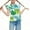 #A28-Mint Green, variant on Abcomgle Girls Tshirts 8-10 Years Old Crewneck Hawaian Palm Tree Tshirt Ruffle Short Sleeve Girls Shirts Summer Fashion Cotton Tops 12-14 Years,Pink