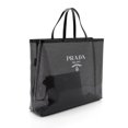 thumbnail image 2 of Pre-Owned Prada Sequin Mesh Logo Large Tote, 2 of 11