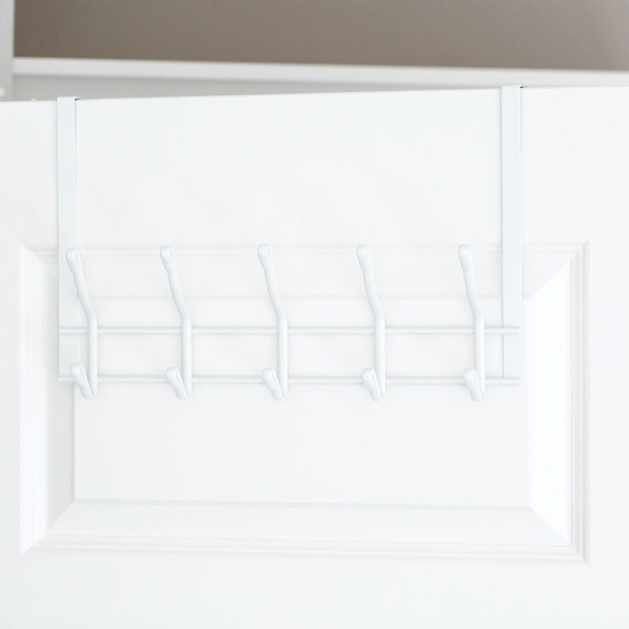 Medium Storage Shelf and 2-Tier Over-Door Hook Rack Kit, 843631173145