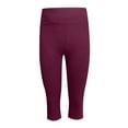 thumbnail image 5 of vigerkar Plus Size Leggings for Women, High Waisted Tummy Control Buttery Super Soft Yoga Pants for Workout Red, 4XL, 5 of 7