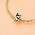 thumbnail image 4 of ROSIANNA 925 Sterling Silver Charm for Bracelets Cartoon Panda Doll Love Only Charm Women Bracelet Charm, 4 of 5