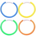 thumbnail image 1 of 4Pcs Pool Games Sinking Toy Multicolor Cartoon Pool Sinking Toys Creative Swim Dive Toy Set Swimming Pool Accessories Diving Ring, 1 of 6