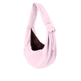 thumbnail image 2 of Dog Carrier Sling, Pink Adjustable Soft Padded Single Shoulder Crossbody Bag, 1 Pack Breathable Hands-free Travel Tote, For Small Medium Puppy Outdoor Walking Shopping Daily Trip Use, 2 of 3