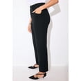 thumbnail image 5 of Catherines Women's Plus Size Petite Straight Leg Ponte Pant, 5 of 6