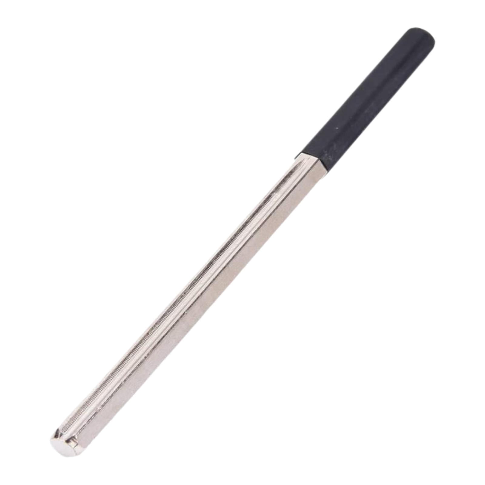 LeeQinersw Guitar Fret End Dressing File 3 Edges Polishing Repair Luthier Tool for Electric