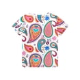 thumbnail image 4 of CCRFTGI Cute Teen Girl Shirts Size 7-8 Short Sleeve Fruit Print Tween Girls Trendy Clothes Tee Shirts Summer Trendy Soft Lightweight Crew Neck T-Shirts Blue 12-13 Years, 4 of 4