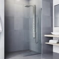 thumbnail image 3 of VIGO Sutton 58 in. H x 5 in. W 4-Jet Shower Panel System with Adjustable Square Head and Hand Shower Wand in Stainless Steel, 3 of 12