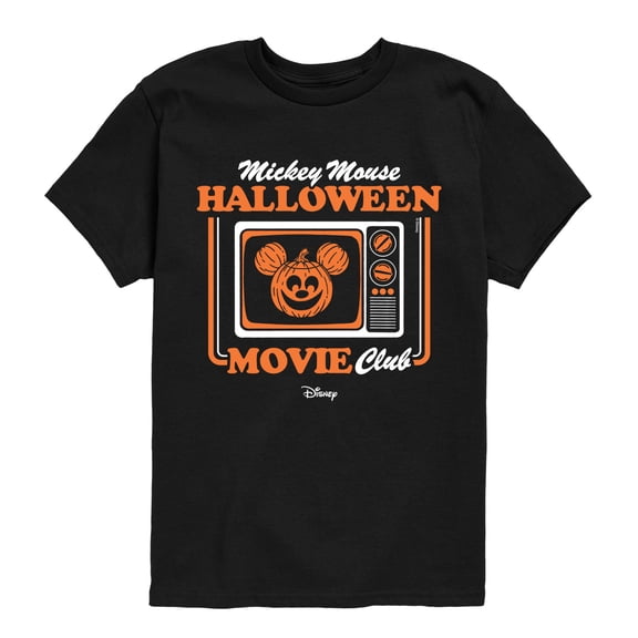 Disney - Halloween Movie Club - Youth Boys Short Sleeve Graphic T-Shirt