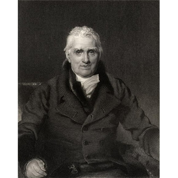 John Scott 1st Earl of Eldon 1751 to 1838 Lawyer Judge Statesman & Lord High Chancellor of Great Britain Engraved by H Poster Print, 12 x 16