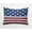 Nautical Navy, variant on Simply Daisy 16" x 16" USA Flag Indoor/Outdoor Throw Pillow, Nautical Navy (1 count)