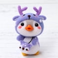 thumbnail image 3 of Toys Cute Penguin Pattern Handmade DIY Poke Wool Felts Material Production Package, 3 of 6