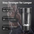 thumbnail image 2 of Electric Shaker Bottle, 22oz Shaker Bottles For Protein Mixes, Usb-rechargeable, 2 of 4