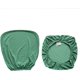 thumbnail image 2 of POWKOL - Juego de fundas elásticas para asiento y respaldo de silla de oficina, ajuste elástico, funda extraíble para silla de dormitorio (verde), 2 of 6