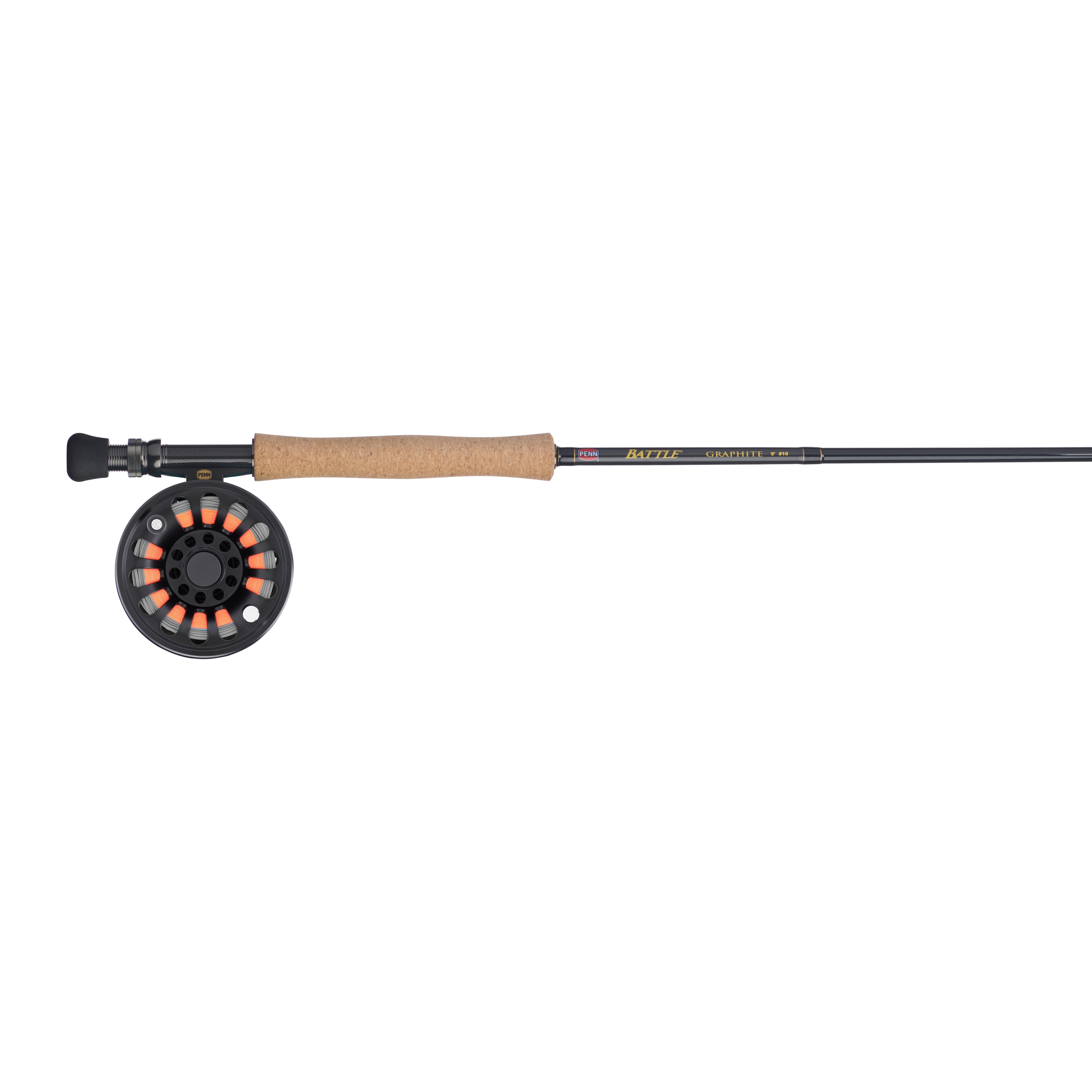 PENN 9' Battle Fly Combo, Reel Size 8