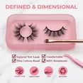 thumbnail image 5 of LAPTOM MAX 14pcs Manga Lash Anime Spiky False Eyelashes Kit with Tweezers for Daily Makeup Gift, 5 of 7