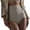 Beige, variant on yunLCZ Underwear for Women Cotton Large Size High Waist Seamless Ice Silk Shaping Pants For Women Wasit Hipster Brief Panties for Ladies
