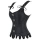 thumbnail image 3 of Corsé reductor de cintura para mujer, estilo gótico, con estampado, desmontable, con hebilla delantera y ajuste de correa trasera. Faja de poliéster para mujer., 3 of 8