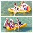 thumbnail image 4 of Inflation Swim Pizza Bed Reusable Swimming Pool Lounge Pad for Indoor Pool, 4 of 5