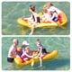 thumbnail image 4 of Inflation Swim Pizza Bed Reusable Swimming Pool Lounge Pad for Indoor Pool, 4 of 5
