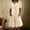 *Beige, variant on Women's Collared Short Sleeve Shirt Dress,Casual Button Front Ruffle Hem A-Line Dress with Pockets Light Blue,Women's Plus L