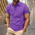 thumbnail image 2 of Kaemgyyd Golf Shirts for Men Casual Button Collar Classic Short Sleeve T-Shirt Lightweight Comfort Work Sport Tops, 2 of 5