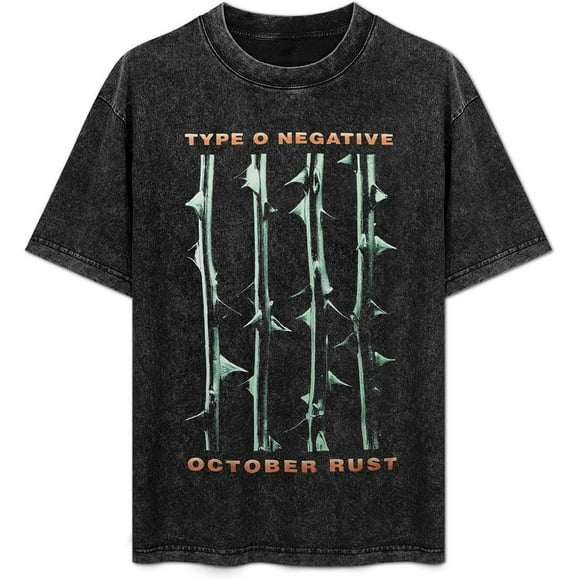 Type O Negative Men's Vintage Crewneck Cotton Tshirts Short Sleeve Adults Tops Tee