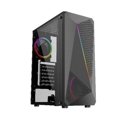 thumbnail image 1 of YAGUARET GABINETE UNICON ATX RGB NEGRO CGUNICONPW550YGT, 1 of 2