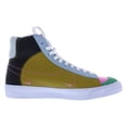thumbnail image 2 of Nike Blazer Mid '77 SE D GS Boys Shoes Size 4.5, Color: Black/White/Bronzine, 2 of 3