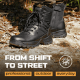 thumbnail image 6 of Maelstrom Tac Force Mens 8in Boot w/ Zipper, Non-Insulated, Wide, 14, B, 6 of 7