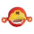 thumbnail image 1 of Lindo sombrero de peluche del dios de la riqueza, accesorio para disfraz de cosplay para representaciones teatrales., 1 of 8