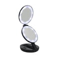 thumbnail image 4 of Nestingho 1Ud Espejo Plegable Para Maquillaje Negro Con LED Doble Y Compacto, 4 of 7