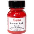 thumbnail image 1 of Pintura acrílica para cuero Angelus Autumn Red 30 ml, 1 of 9