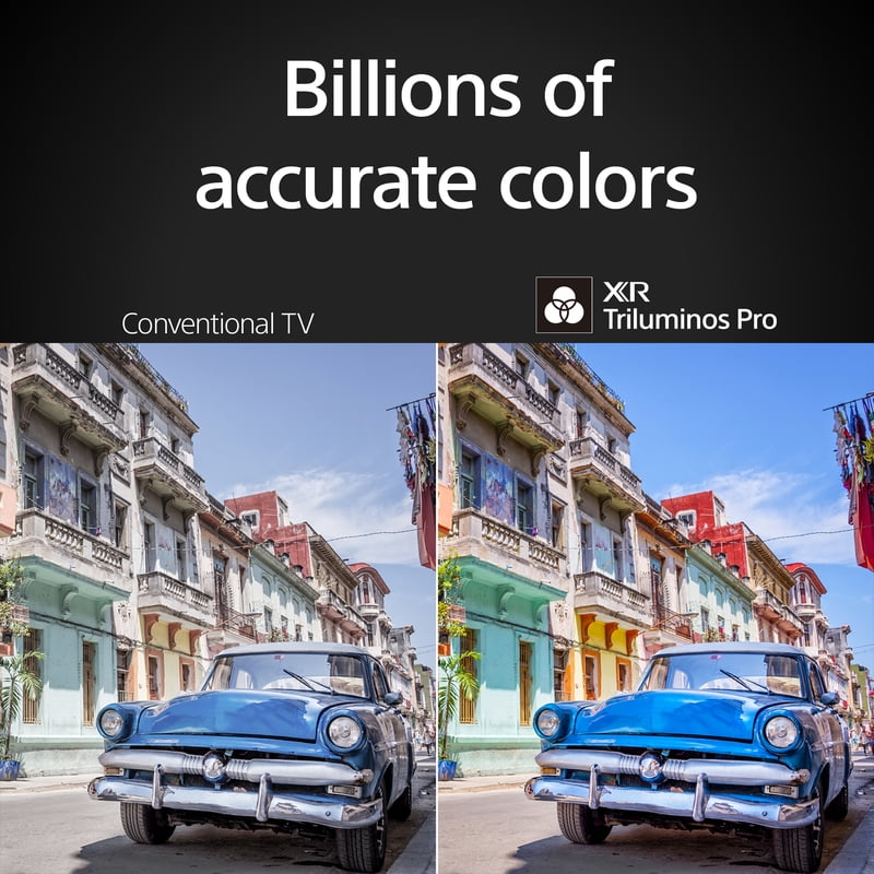 Sony 75" class BRAVIA 5 Mini LED 4K HDR Smart Google TV K-75XR50, 2025 Model color options