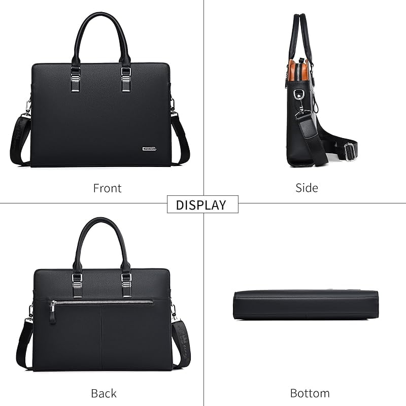FSD.WG]Business Bag Leather Briefcase Shoulder Laptop Business Bag for Men