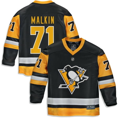 Evgeni Malkin Pittsburgh Penguins Fanatics Branded Youth Replica Player Jersey -