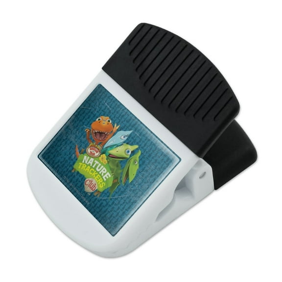 Nature Trackers Club Dinosaur Train Refrigerator Fridge Magnet Magnetic Hanging Hook Note Snack Clip