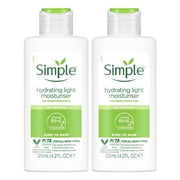Simple Kind To Skin Protecting Light Moisturiser 125ml Pack of 2