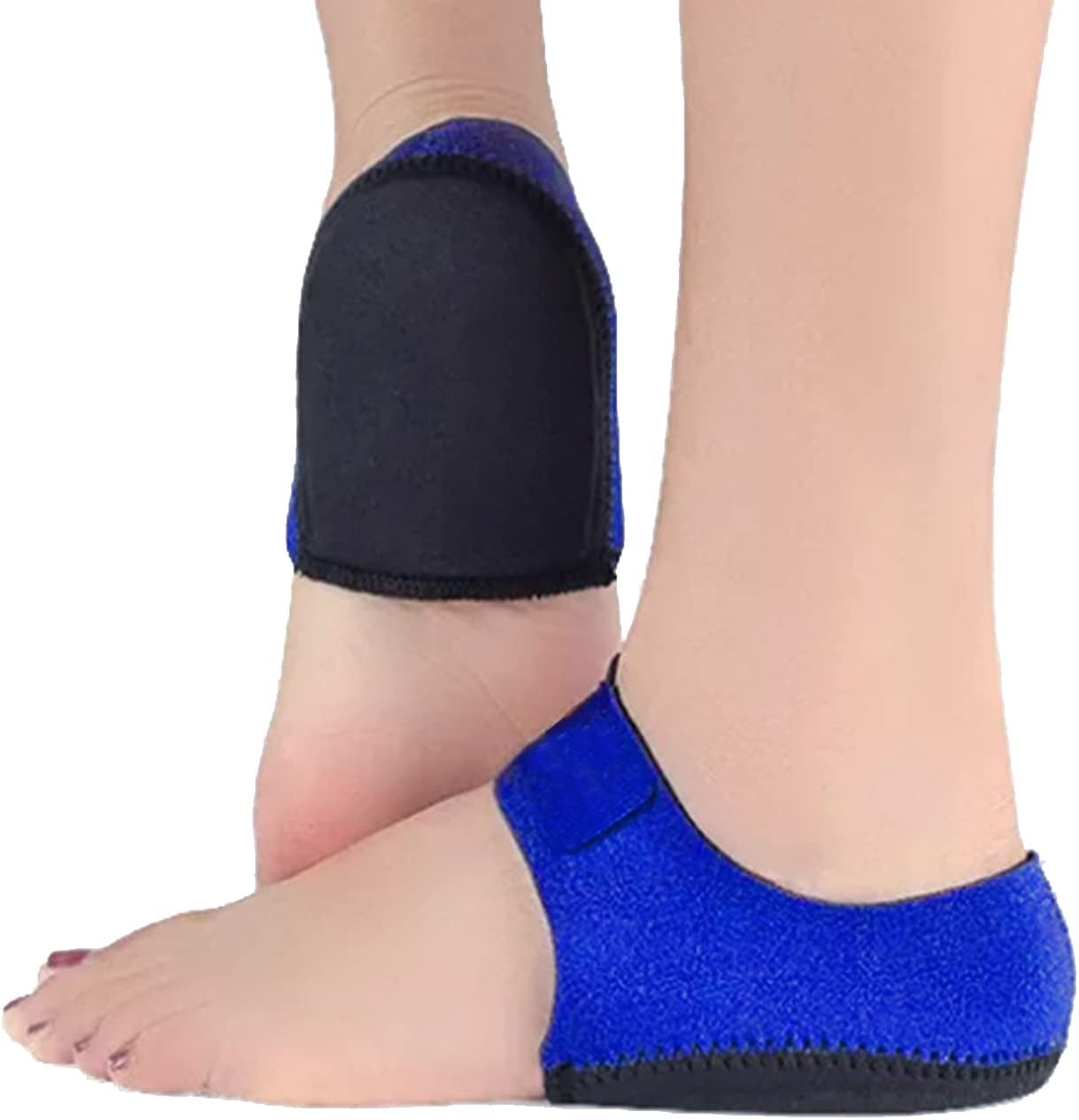Plantar Fasciitis Heel Cups for Heel Pain 【Updated Version】 Heel Protectors Heel Sleeves Pads