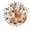FFclock085, variant on ZXCXRQFa Cute Bear Wall-Clock for Girls Bedroom Analog Battery Operated 10 Inch - Round Wood Wall Clock Silent Non-Ticking Bathroom Bedroom Decor