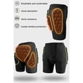 thumbnail image 3 of Padded Goalkeeper Shorts Men Women Football Goalie Shorts with Hip & Thigh Padding, 3 of 5