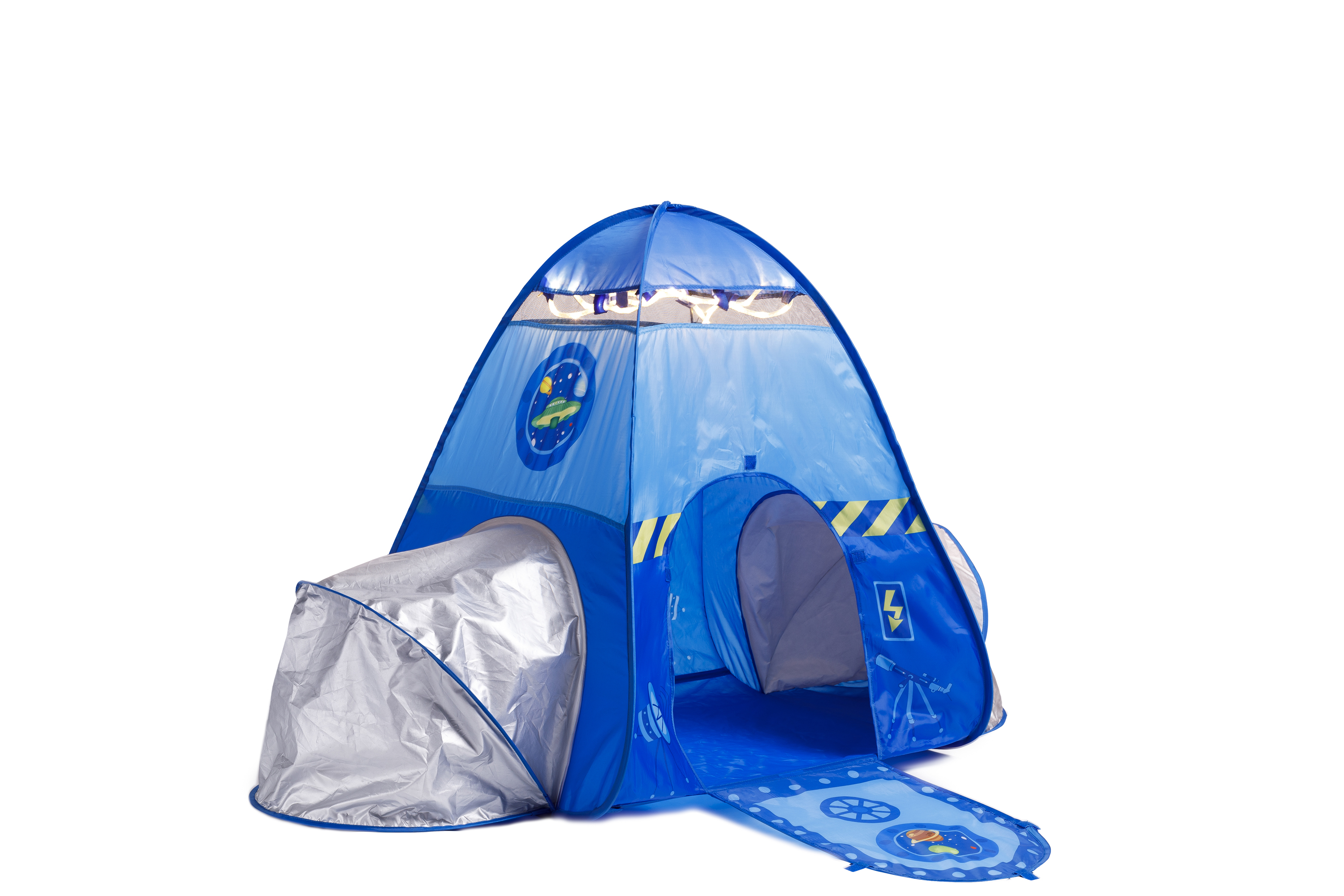 Fun2Give Pop-It-Up Rocket Play Tent w/ Lights - image 2 of 2